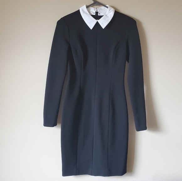 Rag and Bone Maria Removable Collar dress size 00 - Picture 3 of 8